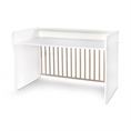 Bed MiniMAX NEW white+milky green /study desk/